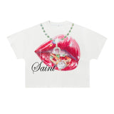 Wholesale billin hip-hop high street cartoon graphic dropped shoulder couple's short sleeve t-shirt