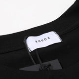 Rhude T Shirts Cotton Short Sleeves Men and Women