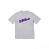 Wholesale export sup streetwear letter print 100% cotton t-shirt - relaxed fit, crew neck, short sleeve