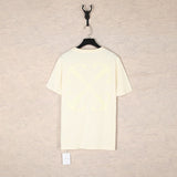 Correct version offow rainbow gradient arrow twill cashew flower graffiti short-sleeved t-shirt