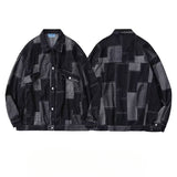 Unisex Baseball Jersey Vintage Denim Jacket