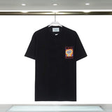 Casablanca spring/summer dreamland: starry castle casa letter logo short sleeve couple's tee