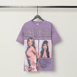 American valley washed distressed printing short-sleeved t-shirt valeforever hoodie sweatshirt long