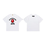 B@pe tshirtsssummer ape head little monkey camouflage short-sleeved round neck t-shirt
