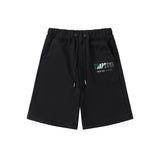Factory direct trapstar rainbow letter gradient towel embroidery short sleeve t-shirt & fog high street shorts set