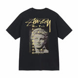 Three-label short-sleeve summer men's relaxed fit high-quality t-shirt