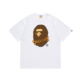 B@pe tshirtsssummer ape head little monkey camouflage short-sleeved round neck t-shirt