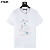 Psy wholesale american cho bunt-shirt colorful skull rabbit gradient letterprintingcouple short