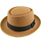 Walter White Hats Autumn and Winter Style Wool Felt Compressed Hat Men and Women Felt Hat Wool Cap