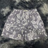 Eric Emanuel EE Shorts Camouflage Cashew Flower Casual Mesh Shorts