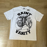 American saint t-shirt summer high street hip hop letterprinting short-sleeved t-shirt