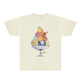 Casablanca T Shirts Fashion Print Street