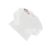 European and american derschutze blossom embroidersakura waffle grids couple long