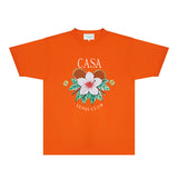 Casablanca T Shirts Fashion Print Street