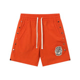 Wholesale saint vanity american washed & drilled short sleeve t-shirt & trendy shorts set for export
