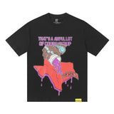 Ts cross-border that's a high quality awful pure cotton lot round neck t-shirt of short sleeve cough s
