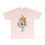 Casablanca T Shirts Fashion Print Street