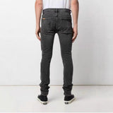 KSUBI Jeans Slim Fit Casual Stretch Ripped Jeans
