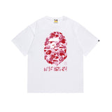 B@pe tshirtsssummer ape head little monkey camouflage short-sleeved round neck t-shirt