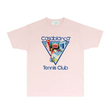 Casablanca T Shirts Fashion Print Street