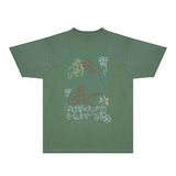 Casablanca T Shirts Fashion Print Street