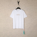 【eu size】authentic off-white print watercolor splatter gradient arrow graffiti ow short sleeve couple tee