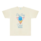 Casablanca T Shirts Fashion Print Street