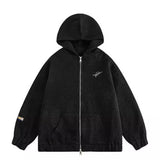 Unisex Baseball Jersey Vintage Hooded Jacket