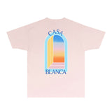 Casablanca T Shirts Fashion Print Street