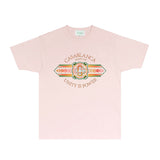 Casablanca T Shirts Fashion Print Street