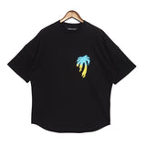 pa severed bear palm coconut tree flame shark couple outfit loose