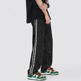 Unisex Jeans Vintage High Street Casual Straight