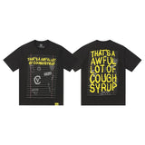 Wholesale that's a awful lot of coughsyrup short-sleeved american t-shirt