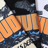 Rhude T Shirts Black Shadow Print Cotton Casual Short Sleeve Men and Women