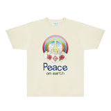 Casablanca T Shirts Fashion Print Street