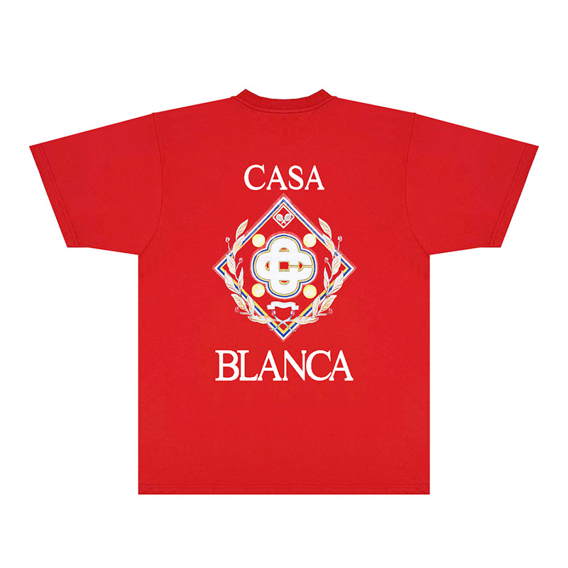 Casablanca T Shirts Fashion Print Street