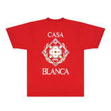 Casablanca T Shirts Fashion Print Street