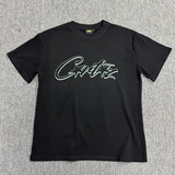 Wholesale foreign trade alcatraz basic series short-sleeve corteiz phantom letter logo print t-shirt