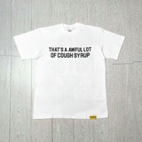 Cough syrup short-sleeved high-quality pure cotton round neck t-shirt fashionprinting breathable short-sleeved summer