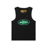 Wholesale crteiz basic devil's island printing sweatshirt american high street casual vest without