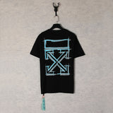 off-white classic gradient arrow dissolve graffiti caution tape ow religious couple short