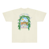 Casablanca T Shirts Fashion Print Street