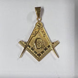 Jewelry Hip Hop Stainless Steel Masonic Pendant Necklace