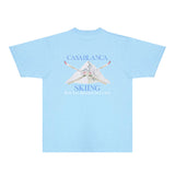 Casablanca T Shirts Fashion Print Street
