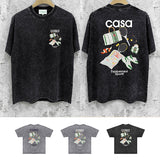 Casablanca Distressed T-Shirt