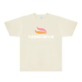 Casablanca T Shirts Fashion Print Street