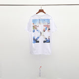 off-white classic gradient arrow dissolve graffiti caution tape ow religious couple short