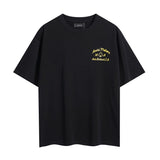 amri washed distressed tiger head number & letter logo short sleeve t-shirt