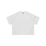 High-quality, niche, premium american-style short-sleeve t-shirt with trendy sanskrit letter print