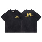 Wholesale gallery dept washed distressed short-sleeved american trendy retro skull printing couple wear looset